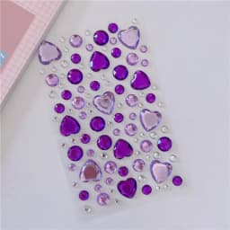 Glitter Face Stickers for Children Rhinestones for Eyes Face Diamonds Bright Stickers Festival Makeup Jewels Stickers ZS006