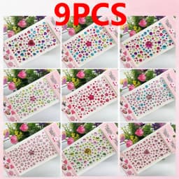Glitter Face Stickers for Children Rhinestones for Eyes Face Diamonds Bright Stickers Festival Makeup Jewels Stickers ZS006