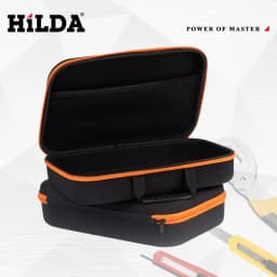 HILDA Large Capacity Tool Bag 3 Sizes Waterproof and Shock Absorbing Bag Electrical Hardware Tool Bag Portable Storage Handbag