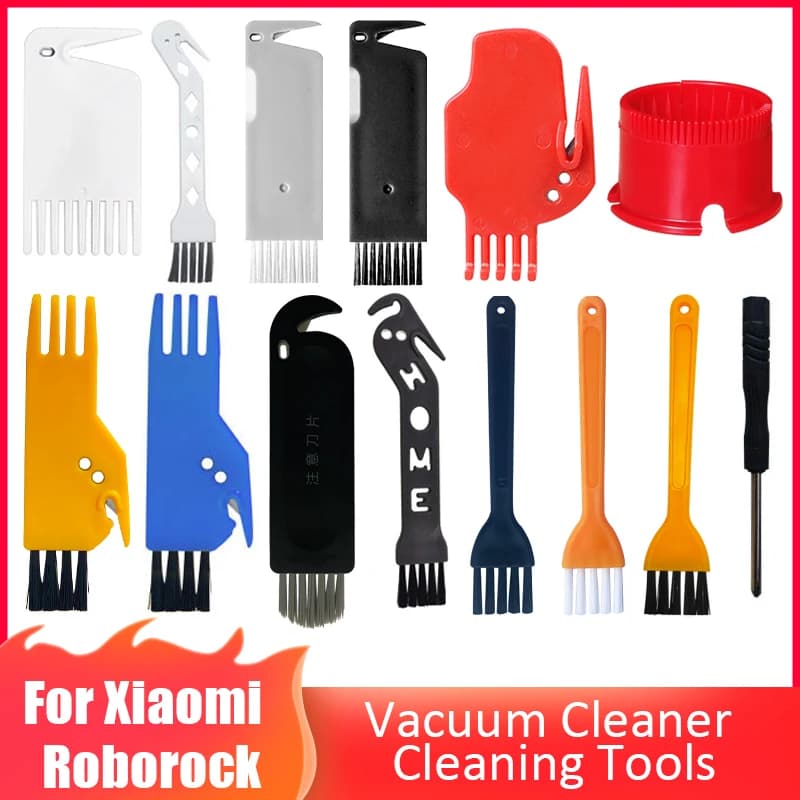 Robot Vacuum Cleaning Brush Tool Replacement Roller Brush Filter Fit For Xiaomi Roborock iRobot iLife Conga Vacuum Accessories