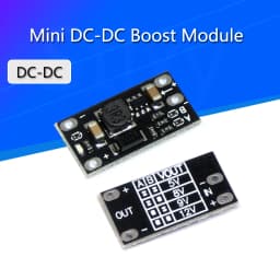 Mini DC-DC Boost Step Up Converter 3V 3.2V 3.3V 3.7V 5V 9V to 12V Voltage Regulator PCB Board Module Can Set 5V/ 8V/ 9V