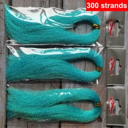 3 or 10 bundle/lot 300 strands fly fishing lure tinsel twisted strand string line tying flash crystal shining diy material