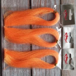 3 or 10 bundle/lot 300 strands fly fishing lure tinsel twisted strand string line tying flash crystal shining diy material