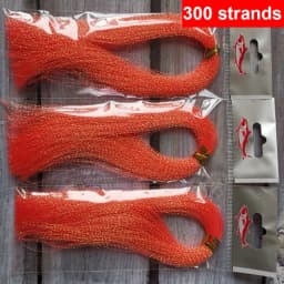 3 or 10 bundle/lot 300 strands fly fishing lure tinsel twisted strand string line tying flash crystal shining diy material