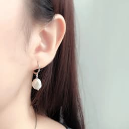 Trendy Irregular Natural Pearl Stainless Steel Women Stud Earrings Piercing Jewelry For Female Dropshipping