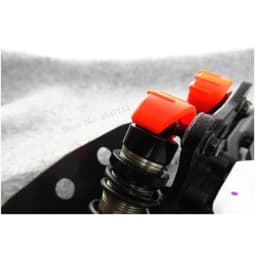RC Cars Shock Absorber Wear Resistant Cover Absorption Guards Anti-wear Rubber Anti-collision Glue For 1/8 Monster Truck
