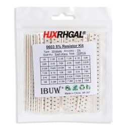 0402 0805 0603 1206 2512 1210 SMD Resistor Kit Assorted Kit Sample Kit 10/20/33/36/60/80 Values 1K 10K 20K 100K 100 200 220 ohm