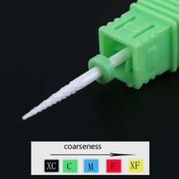 Small Ball Ceramic Nail Drill Bit Milling Cutter For Manicure Pedicure Apparatus Manicure Gel Polish Remove Nail Bits