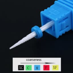 Small Ball Ceramic Nail Drill Bit Milling Cutter For Manicure Pedicure Apparatus Manicure Gel Polish Remove Nail Bits