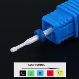 Small Ball Ceramic Nail Drill Bit Milling Cutter For Manicure Pedicure Apparatus Manicure Gel Polish Remove Nail Bits