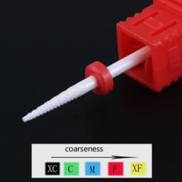 Small Ball Ceramic Nail Drill Bit Milling Cutter For Manicure Pedicure Apparatus Manicure Gel Polish Remove Nail Bits