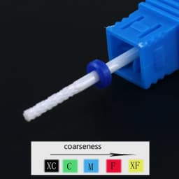 Small Ball Ceramic Nail Drill Bit Milling Cutter For Manicure Pedicure Apparatus Manicure Gel Polish Remove Nail Bits