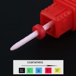 Small Ball Ceramic Nail Drill Bit Milling Cutter For Manicure Pedicure Apparatus Manicure Gel Polish Remove Nail Bits