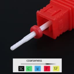 Small Ball Ceramic Nail Drill Bit Milling Cutter For Manicure Pedicure Apparatus Manicure Gel Polish Remove Nail Bits