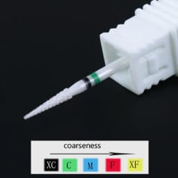 Small Ball Ceramic Nail Drill Bit Milling Cutter For Manicure Pedicure Apparatus Manicure Gel Polish Remove Nail Bits