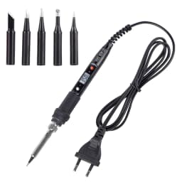 JCD Electric Soldering Iron 80W LCD Digital Display Adjustable Temperature Soldering Iron Tips 220V/110V Welding Solder Tools