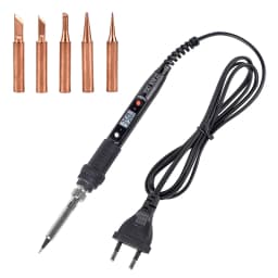 JCD Electric Soldering Iron 80W LCD Digital Display Adjustable Temperature Soldering Iron Tips 220V/110V Welding Solder Tools