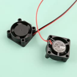 25x25mm 25*50mm Heatsink and 5V 12V Cooling Fan Combination Aluminum Radiator Small Cooler for PCB Raspberry Pi RPI