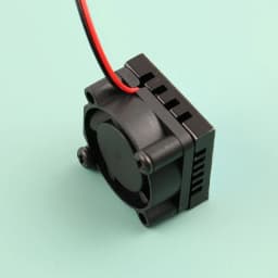 25x25mm 25*50mm Heatsink and 5V 12V Cooling Fan Combination Aluminum Radiator Small Cooler for PCB Raspberry Pi RPI