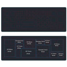 New Portable Cross Screw Driver Storage Rack Organizers Screwdriver Hex Screwdriver Organizers Holder RC Tools Kit