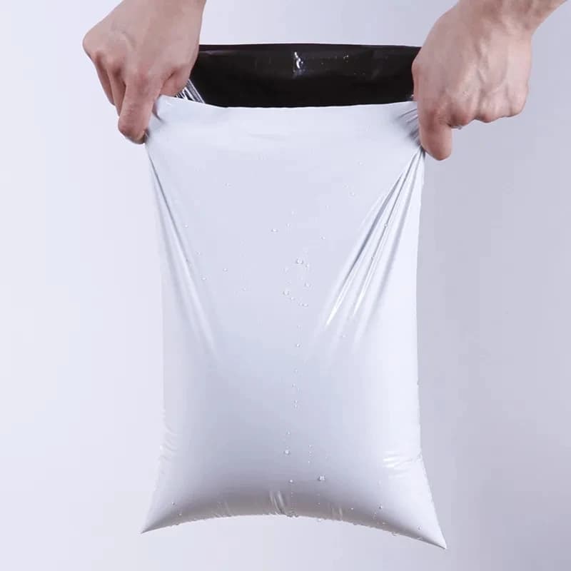 INPLUSTOP 50pcs/Lots White Courier Bag Express Envelope Storage Bags Mail Bag Mailing Bags Self Seal Plastic Packaging Pouch
