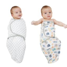 Muslin Newborn Sleeping Bag Hat Set/Sleepsack Only Baby Swaddle Blanket Wrap Adjustable Newborn Sleep Sack Infant Sleepwear 0-6M