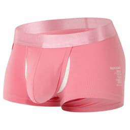 Open Front Underwear Men Cotton Sexy Men's Boxer Shorts Panties Breathable Pouch Bulge Underpants Male
