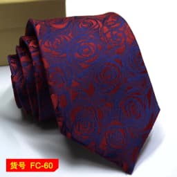 67 Styles Men's Ties Solid Color Stripe Flower Floral 7-8cm Jacquard Necktie Accessories Daily Wear Cravat Wedding Party Gift