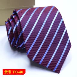 67 Styles Men's Ties Solid Color Stripe Flower Floral 7-8cm Jacquard Necktie Accessories Daily Wear Cravat Wedding Party Gift
