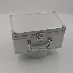 Aluminum Suitcase Parts Toiletry Containers Hard Toy Garage Organization Storage Portable Metal Lock Case Without Sponge