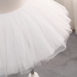 White Black Puffy Tulle Lolita Underskirt Women Cosplay Ballgown Kids Bridal Boneless Petticoats Tutu Dress