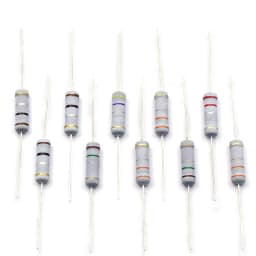 20pcs 2W Carbon Film Resistor 5% Resistance 0.1Ω-2MΩ 0.47 10 47 100 200 470 820 1K 4.7K 10K 47K 100K 200K 330K 470K 1M 1.2M Ohm