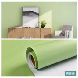 Macaron Solid Color Self Adhesive Wallpaper Furniture Cabinet Renovation Stickers Bedroom Vinyl Film Room Decor Wall Sticker DIY