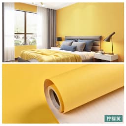 Macaron Solid Color Self Adhesive Wallpaper Furniture Cabinet Renovation Stickers Bedroom Vinyl Film Room Decor Wall Sticker DIY