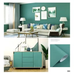 Macaron Solid Color Self Adhesive Wallpaper Furniture Cabinet Renovation Stickers Bedroom Vinyl Film Room Decor Wall Sticker DIY