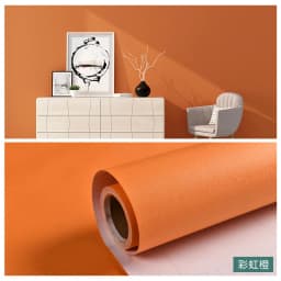 Macaron Solid Color Self Adhesive Wallpaper Furniture Cabinet Renovation Stickers Bedroom Vinyl Film Room Decor Wall Sticker DIY