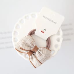 2Pcs Cute Princess Headwear Elastic Headband Children Ropes Baby Girls Bowknot Rubber Hair Band for Kids Headdress Accessories