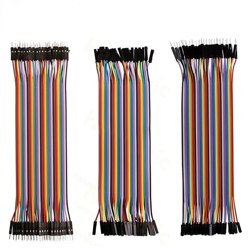 40PIN Jumper Dupont Wire 10CM 20CM 30CM 40CM Dupont Line Male To Male Female To Male Female To Female Cable for Arduino DIY KIT