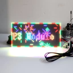 P2.5-64x32 Indoor Full Color LED Display Module HUB75,160mm*80mm,RGB LED 64×32 P2.5 1/16 Panel Matrix,Compatible With PIN2DMD