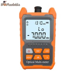 handheld Fiber mini Optical Power Meter -70+6 dBm High Quality OPM Dry battery Mini OPM Support lighting