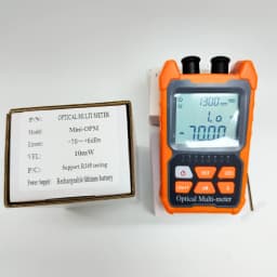 handheld Fiber mini Optical Power Meter -70+6 dBm High Quality OPM Dry battery Mini OPM Support lighting