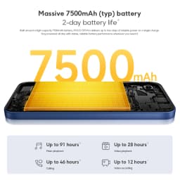 Newest POCO C95 Pro Smartphone Global Version 7500mAh Battery 45W Charging 6.9" 120Hz display Helio G91-Ultra 50MP Camera NFC