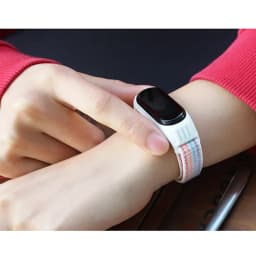 Bracelet for mi band 6 7 Strap Nylon Sport loop watch pulsera correa Bracelet Miband 5 Wristband for xiaomi Mi band 4 3 5 strap