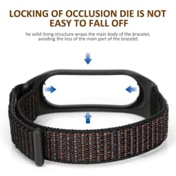 Bracelet for mi band 6 7 Strap Nylon Sport loop watch pulsera correa Bracelet Miband 5 Wristband for xiaomi Mi band 4 3 5 strap