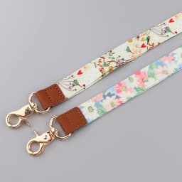 Ransitute R2806 Flowers Fashion Lanyards Id Badge Holder Bus Pass Case Cover Slip Bank Credit Card Holder Strap Cardholder
