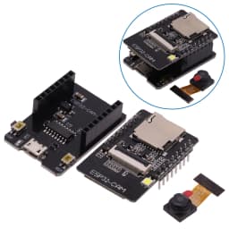 ESP32-CAM WiFi Module 2.4G Antenna ESP32 Serial to WiFi ESP32 CAM Development Board 5V Bluetooth with OV3660 Camera Module DIY