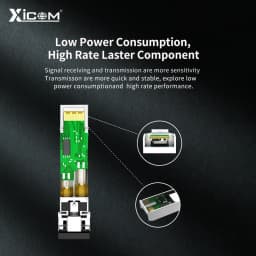 Gigabit SFP Module 1.25G SC Simplex Connector Optical Fiber Module Single Fiber 1310/1550nm for Cisco GLC-BX-D,Ubiquiti Mikrotik