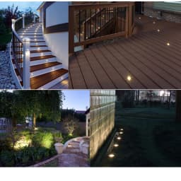 5W 3W 1W Waterproof LED Underground Light Outdoor Ground Garden Path Floor Buried Yard Spot Landscape IP67 DC12V AC220V