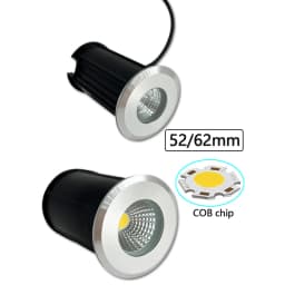 5W 3W 1W Waterproof LED Underground Light Outdoor Ground Garden Path Floor Buried Yard Spot Landscape IP67 DC12V AC220V
