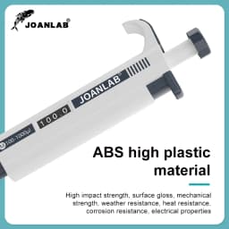 JOANLAB Micropipette Laboratory Automatic Pipette Digital Adjustable Plastic Pipette Chemistry Lab Equipment With Pipette Tips
